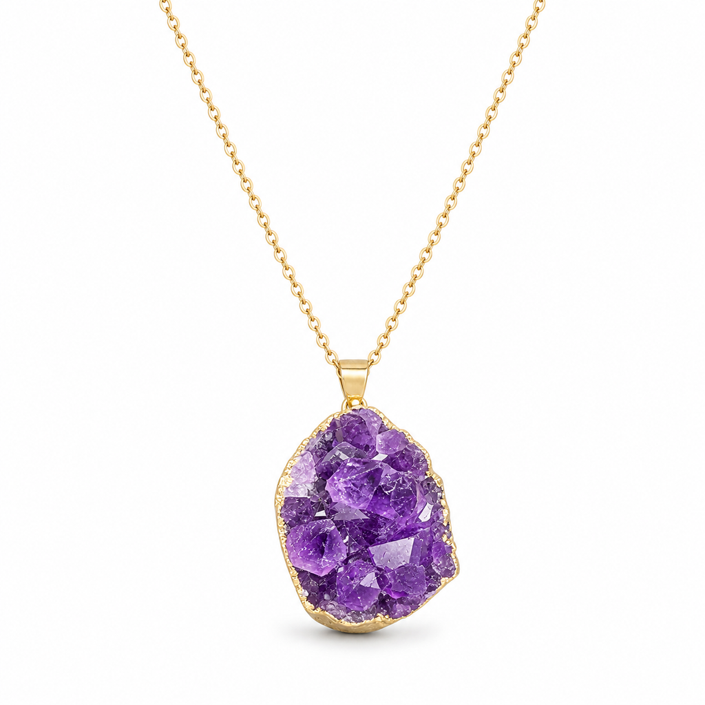 Amethyst Crystal Pendant