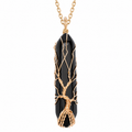 Premium Obsidian Crystal Pendant